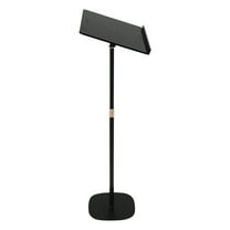 Acrylic Podium with Adjustable Height and Angle, Aluminum Pole, 25kg Load-bearing Capacity, Ideal for Presentations, Lectures, and Offices