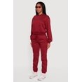 thumbnail image 4 of Women's Almost Famous Rhinestone Studded Fleece Pullover Hoodie, 4 of 5