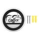 thumbnail image 2 of Lámpara de pared LED de 28 W patrón de café mesita de noche moderna acrílico estudio creativo pasillo patio lámpara de pared para decoración de cafetería ANGGREK  Otros, 2 of 8