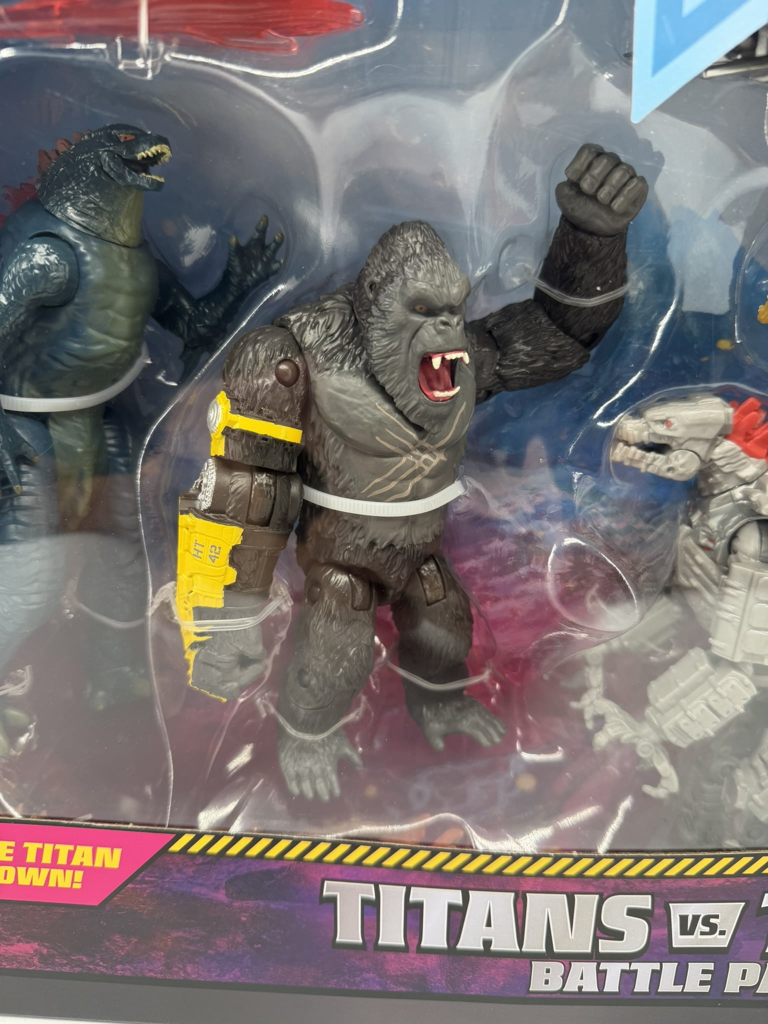 Godzilla King of the Monsters Monsterverse Titans vs. Titans Battle Pack Action Figure Set