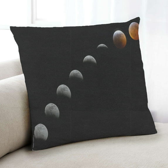 Ahgly Company Cosmos Space Indoor Throw Pillow, 18 inch by 18 inch