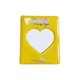 thumbnail image 1 of Portable Hollow Heart-Shaped 3" Photo Album 64 Photos Large Wedding, 1 of 5