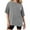 Grey, variant on Tops for Women Trendy Looking Sleeve T Shirts for Women Cute Top Athletic Shirt Lady Tunic T Shirt Knotted Long Sleeve Shirts Cold Gear Womens Leopard Long Wool Womens Grey L