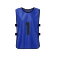 thumbnail image 2 of 12 PCS Adultos Pinnies de fútbol 2 colores Fútbol de secado rápido, 2 of 8