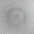 thumbnail image 4 of Home Details Set of Four Santorini Metallic Place Mat, Silver, 4 of 5