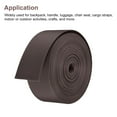 thumbnail image 4 of Durable Flat Nylon Webbing Strap for Backpack and Luggage Use, High Strength and Flexible Material Brown, 4 of 7