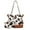 Cow-Brown, variant on Wrangler Tote Bag for Women 2PCS Purses and Handbags Drawstring Shoulder Bag with Chain Straps, Cow-Brown