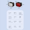 thumbnail image 2 of 2X Bike Light Set Front and Rear USB Charging Mountain Helmet Road Bike Headlight Taillight, 2 of 8