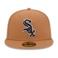 thumbnail image 2 of Men's New Era Brown Chicago White Sox Color Pack 59FIFTY Fitted Hat, 2 of 7