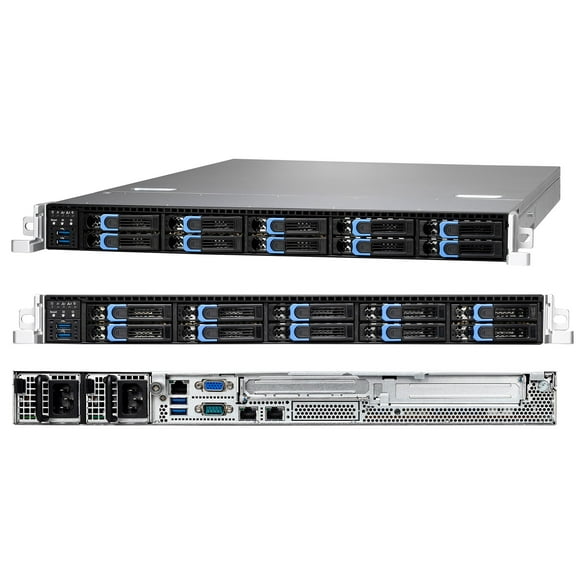Tyan Transport SX GT62F-B8026-LE B8026G62FV10HR-LE 1U Rackmount - (10) SATA   (2) NVMe M.2 - 16 DIMM Single Socket EPYC Storage Server