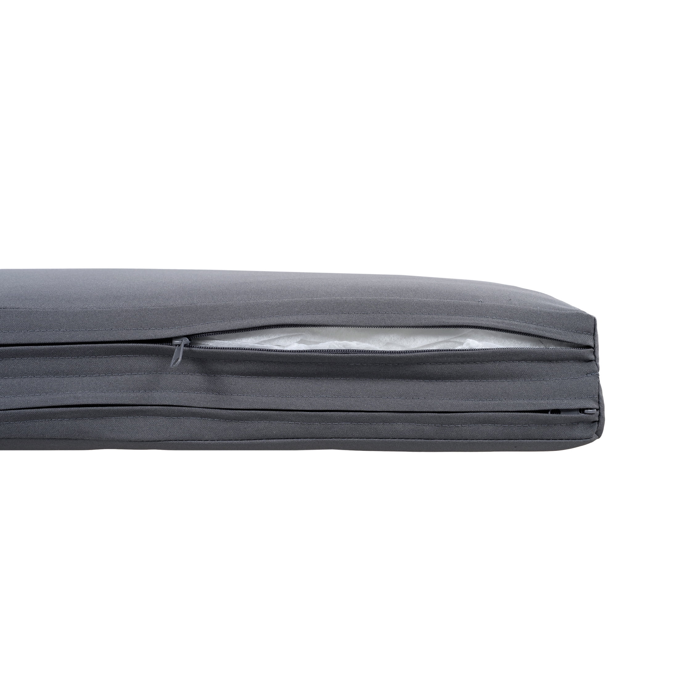Christopher Knight Home Outdoor Chaise Lounge Cushion, 76.75"x 27"x 1.57", Dark Gray