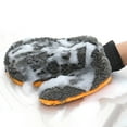 thumbnail image 6 of Car Care Glove Plush Microfibre Wash Mitt Microfiber Car Cleaning Detailing Soft Thick Glove Mitt Wax Detailing Brush, 6 of 7