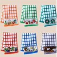 thumbnail image 1 of 6 paños de cocina reutilizables seleccionados al azar: serie Fruit, paño de cocina y paño de cocina de poliéster altamente absorbente, paño de limpieza lavable for decoración del hogar, servilletas, 1 of 2