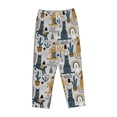 thumbnail image 4 of Sigee Llama and Cactus1 Print Women's Soft Pajama Pants - Breathable and Comfortable Lounge Sleep Bottoms with Elastic Waistband and Pockets-Large, 4 of 9