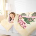thumbnail image 6 of Manfei Bowknot Xmas Tree Bedding Comforter Set for Teen, Dreamy Fairy Tale Twin Comforter Sets, Merry Christmas Reversible Bedding Set, Microfiber Bedroom Decor, 2-Piece, 6 of 9