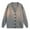 Gray, variant on Knitted Pullover Sweaters Mens Fashion Leisure Solid Wool Knitting Versatile Stand Long Sleeve Long Style Cardigan Coat(Red)