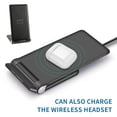 thumbnail image 1 of POINTERTECK Wireless Charger 15W Max Foldable Wireless Phone Charger with 1m Charging Cable Qi-Certified Fast Charging Wireless Charging Stand for Most Smartphones, 1 of 2