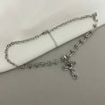 thumbnail image 6 of ZPAQI Vintage Cross Pendant Necklace for Women Men Chain Goth Choker Grunge Jewelry, 6 of 11