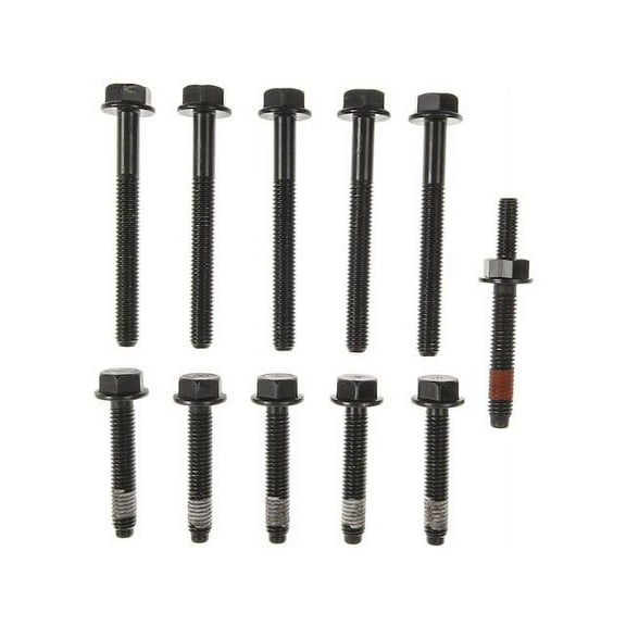 Head Bolt Set - Compatible with 1975 - 1996 Ford F-150 5.0L V8 1976 1977 1978 1979 1980 1981 1982 1983 1984 1985 1986 1987 1988 1989 1990 1991 1992 1993 1994 1995