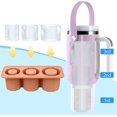 thumbnail image 4 of Ice Cube Tray For Stanley Cup, Silicone Cylinder Ice Mold With Lid, Hollow Cylinders Ice Cube Mold For Freezer, Gift For Stanley Lover, 4 of 5