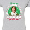 thumbnail image 3 of ELF - Christmas Singing  - Juniors Fitted Graphic T-Shirt, 3 of 5