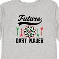 thumbnail image 4 of Inktastic Future Dart Player Game Boys or Girls Long Sleeve Toddler T-Shirt, 4 of 5