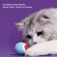 thumbnail image 3 of Interactive Cat Toy Ball, Smart Automatic Rolling Toy With Heart-Shaped Dynamic Lighting, Moving Self Indoor Playing Balls, Rechargeable Cat Toy For Indoor Kitten, 3 of 9