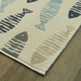 thumbnail image 5 of Balta Friendly Fish Geometric Coastal Area Rug Blue 7'10" x 10' 8' x 10' Teal, 5 of 5