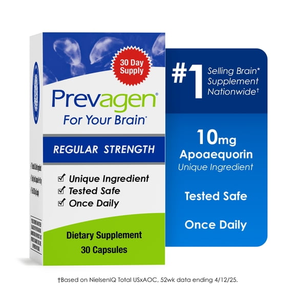 Prevagen Regular Strength Capsules, 30 Count