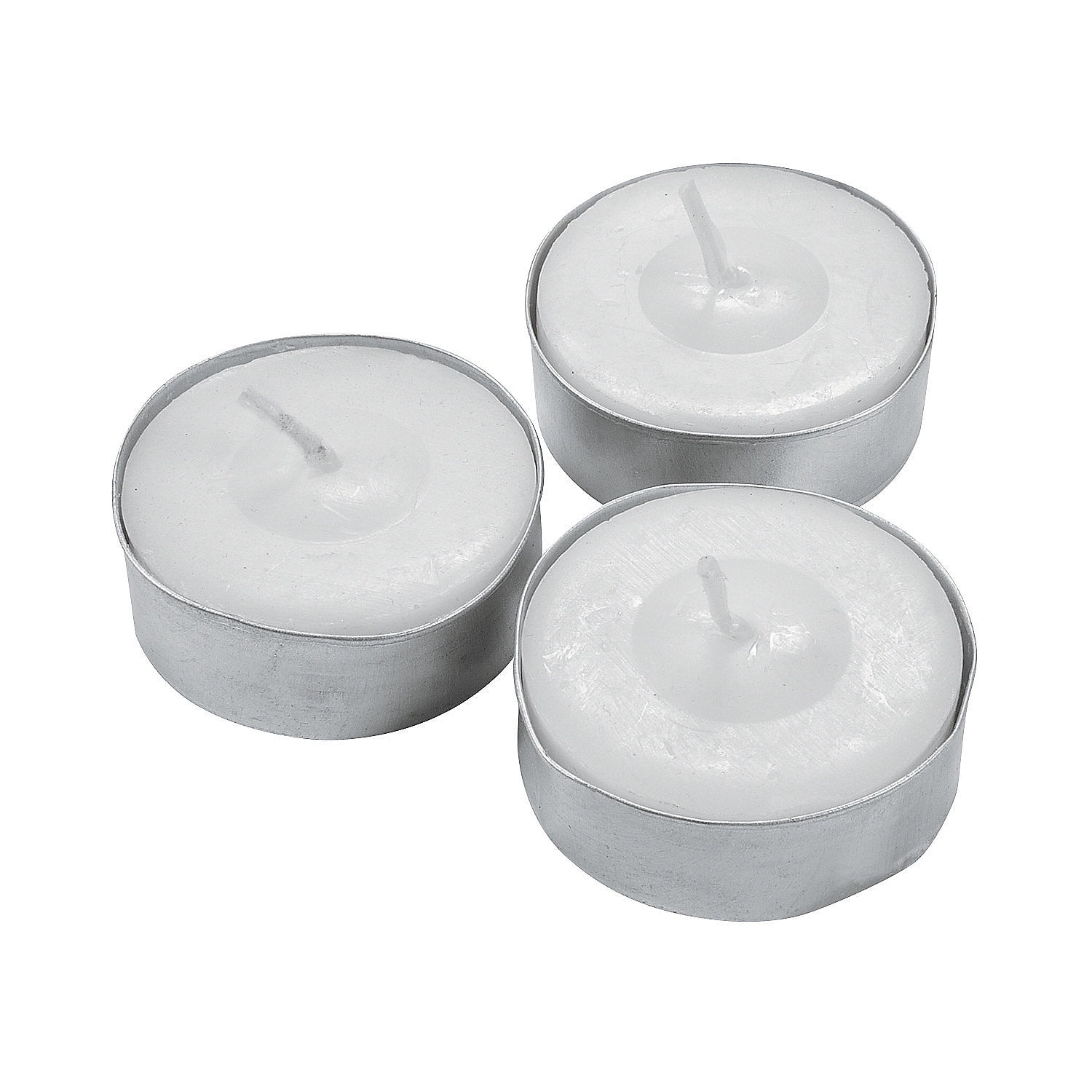 White Tealight Candles (50Pc) Home Decor 50 Pieces