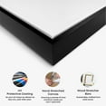 thumbnail image 3 of Colorful Sneaker Collection Canvas Print Retro Wall Decor by Notoriart, Black Frame, 36 x 54, 3 of 5