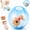 Blue, variant on Self-Rolling Interactive Cat Ball Realistic Animal Automatic Moving Rolling Cat Ball 360° Rolling Spin Moving Cat Ball Fun Indoor Interactive Pet Ball for Cats Dogs Chasing