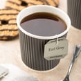 thumbnail image 3 of 4 oz Gray Paper Coffee Cup - Ripple Wall - 2 1/2" x 2 1/2" x 2 1/4" - 500 count box, 3 of 3