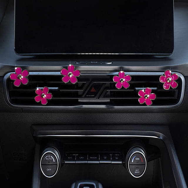 Desktop Decor Little Daisy Car Air Aromatherapy Clip Decorative Car Interior Accessories
