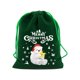 thumbnail image 2 of Adornos navideños, regalos navideños, bolsitas de terciopelo verde navideño para una víspera tranquila, manzanas, bolsas de regalo festivas para celebraciones navideñas, paquete de terciopelo, 2 of 6
