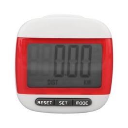 Pedometro Contapassi Podomètre Jasfyee Avec Clip - Compteur De Pas Jusqu'à 99 999, Mode Veille Longue Durée Batterie CR2302