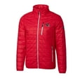 thumbnail image 2 of Men's Cutter & Buck  Red Kansas City Chiefs Helmet Rainier PrimaLoft Eco Insulated Full-Zip Puffer Jacket, 2 of 3