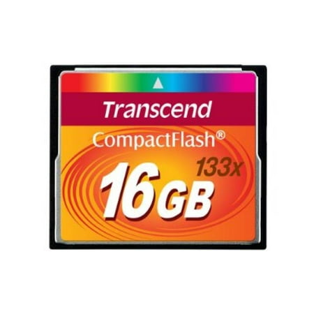 133x Speed Sd Memory Card - Transcend 16GB CompactFlash Memory Card 133x (TS16GCF133)