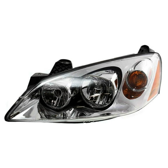 New Left Headlights Compatible With Pontiac G6 GT Convertible Coupe Sedan 2-Door 4-Door 3.5L 3.9L 2005 2006 2007 2008 2009 2010 By Part Numbers GM2502255 20821143 762405-62489-1