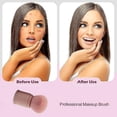 thumbnail image 2 of Retractable Foundation Makeup Brush, Travel Kabuki Makeup Brush Portable Liquid Foundation Brush With Cover Perfect For Blending Liquid, Cream Or, 2 of 5