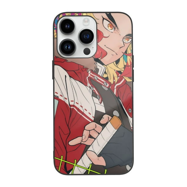 Demon Slayer Rengoku Kyoujurou Phone Case for iPhone 14 Plus Pro Max ...