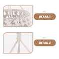thumbnail image 3 of Houderco Pantalla Colgante Decorativa Estilo Boho Para De, 3 of 7