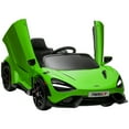 thumbnail image 1 of Qaba 12V McLaren Licensed Electric RC Car for Kids, Toddler Ride on Toys Gift, Green, 1 of 9
