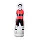 thumbnail image 2 of Maniquí inflable de entrenamiento de fútbol, maniquí de entrenamiento de obstáculos, maniquí de aire, fácil de usar, práctica de fútbol, vaso de Rojo, 2 of 8