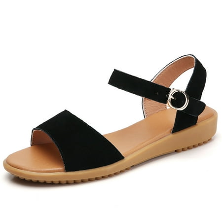 

Lopsie Women s Flat Elastic Ankle Strap Fashion Sandals For Summer