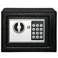 thumbnail image 2 of Small Fireproof Safe Box with Electronic Keypad, Large Capacity Security Safe for Home and Office, Protect Valuables, Documents, Jewelry, Cash(9.1"" x 6.7"" x 6.7''), 2 of 5