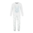 thumbnail image 5 of Onlypjs Easter Family Matching Pajamas Set Bunny Print – Soft Long Sleeve Sleepwear for Men and Women, Cozy Loungewear, 5 of 5