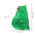 thumbnail image 3 of HONMEET Christmas Dog Costume Cute Puppy Xmas Tree Cloak Cat Cape Pet Clothes Holiday Party Supplies Cosplay Photo Prop, 3 of 7