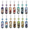thumbnail image 2 of Mezzanine Genshin Impact Wendy Sugar, Mona, Acrylic Keychain Anime Pendant, 2 of 10