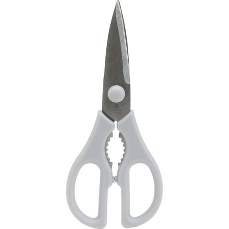 Wusthof Pull-Apart Kitchen Shears, Stainless Steel, 8" Scissors, Grey Handles